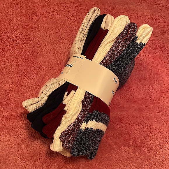 Lucky Brand Ladies' Boot Sock, 6-pair - Picture 2 of 5